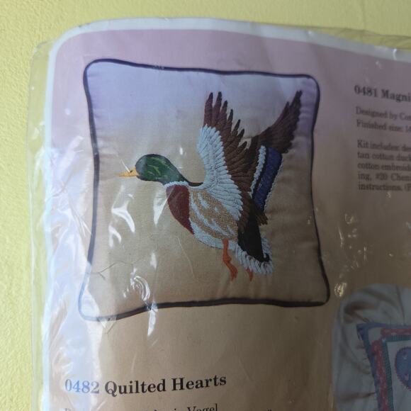 The Creative Circle Cross Stitch Kit vintage 1988 #0481 Magnificent Mallard - Picture 3 of 4